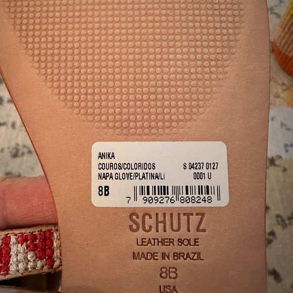 NWT Schutz Anika Sandals Size 8B - Picture 6 of 9